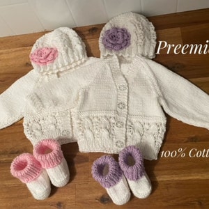 Manoplas y patucos bebé, 100% algodón diseños exclusivos