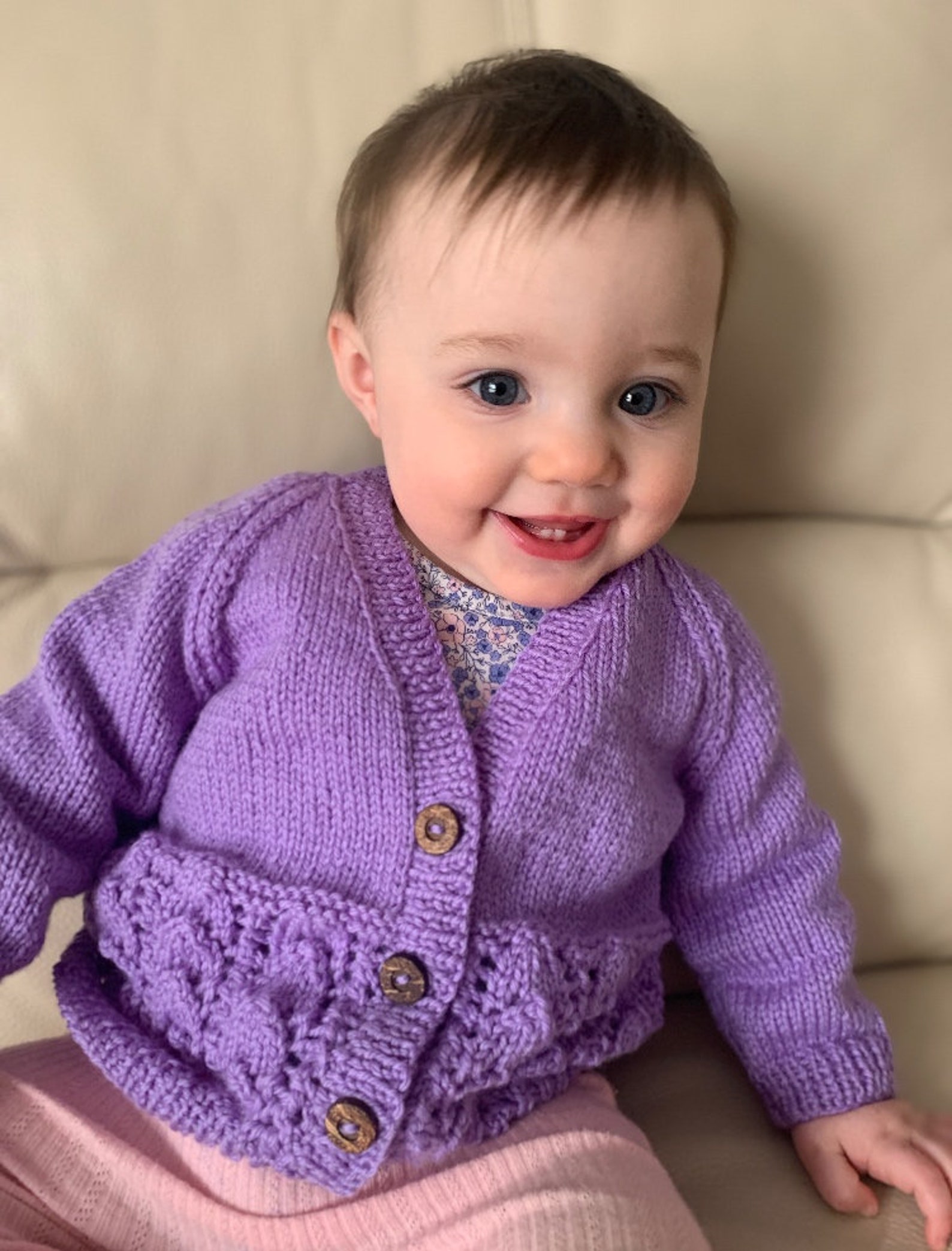 Handknitted Baby Sweater Elephant Infant Jacket Baby Clothes 703