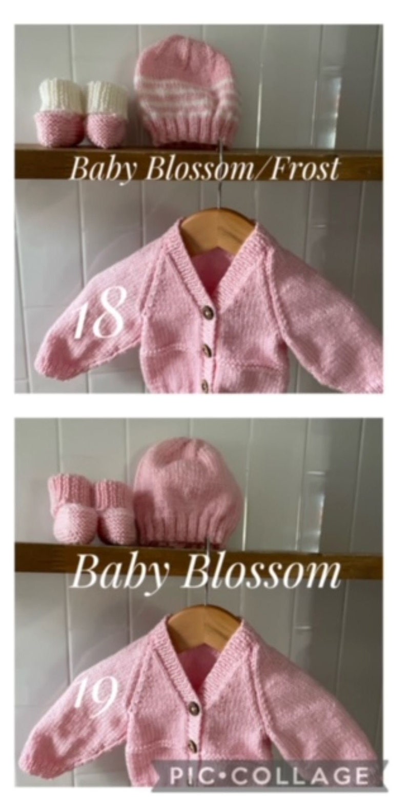 Newborn baby set 100% WOOL, Hand Knitted, Unisex Baby Clothes, Newborn Hospital Outfit, Coming home outfit, Baby shower zdjęcie 7