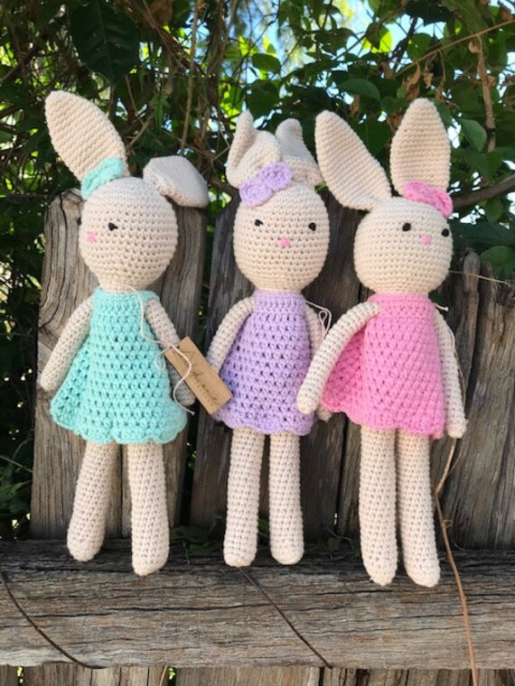 Bunny Crochet 32cm