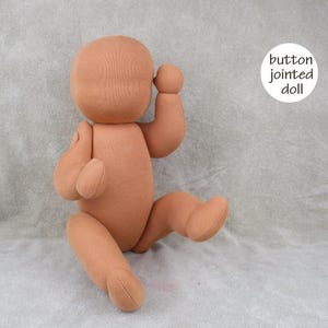 Bambola Waldorf alta 39 cm, base, senza capelli e vestiti. Bambola Waldorf fai da te grezza. Con braccia e gambe rotanti. Pronta per la spedizione (AK57).
