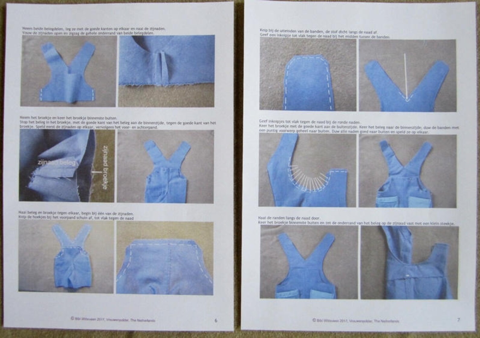 Button Overall Pattern PDF Sewing Pattern: Overalls for Button Jointed Waldorf Dolls, 40 Cm ...