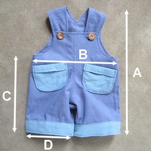 PDF Sewing Pattern: Overalls for Button Jointed Waldorf Dolls, 40 Cm ...