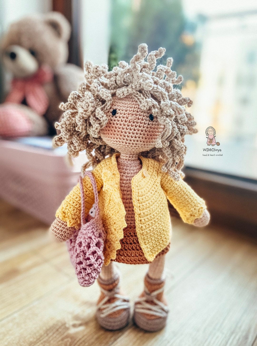 ELLIE broyhill Amigurumi bambola all uncinetto Tilda