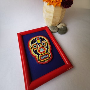 Mexican Pop Art,Wrestler Mexican Original Collection, Huichol Art