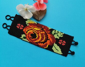 Pulsera de flores