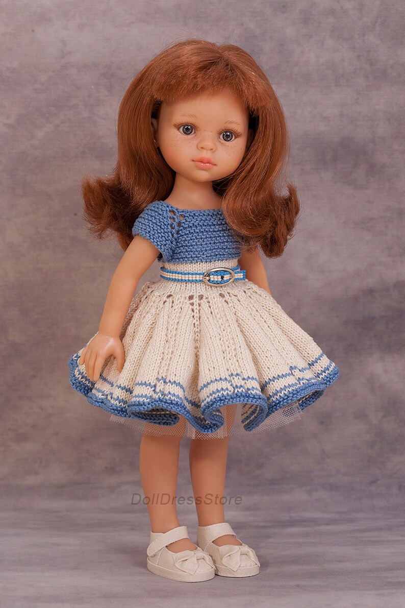 PDF Doll Outfit Knitting & Beading Pattern for Paola Reina Etsy UK