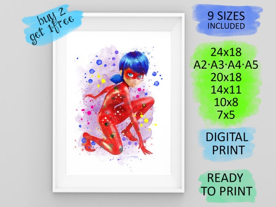 MIRACULOUS LADYBUG #1 PERSONALISED CHILDS T-SHIRT