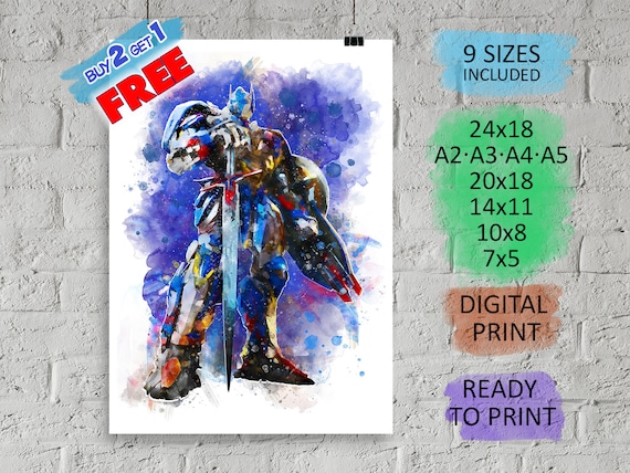 Transformers Optimus Prime ROBOT GIFT//WALL DECOR ART POSTER A3 SIZE