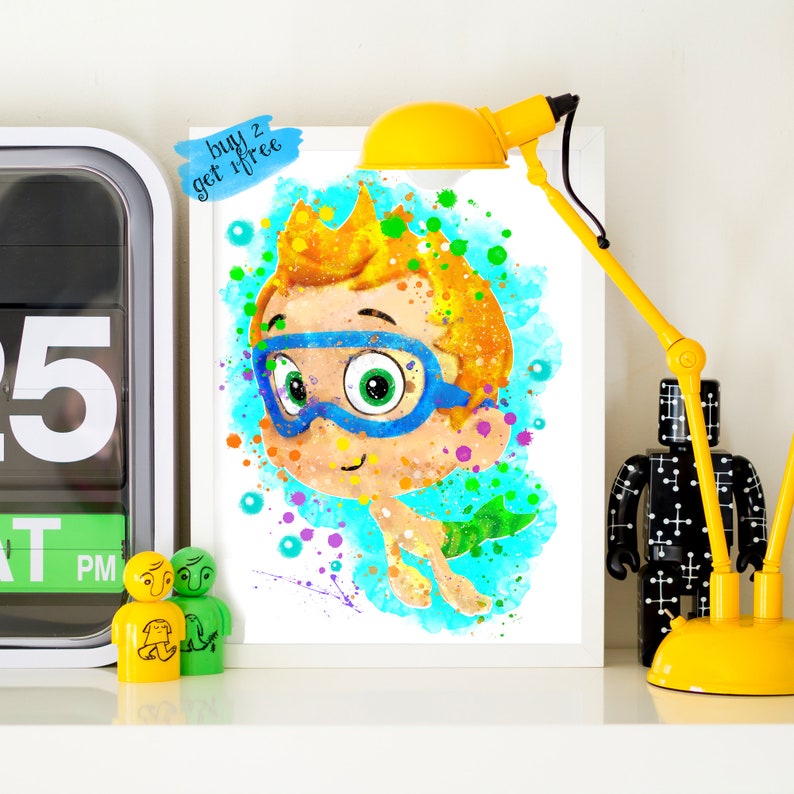 Nonny Bubble Guppies Girls Party Decorations Bubble Guppies Etsy