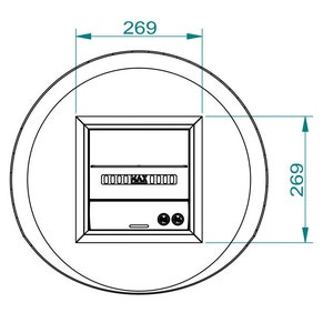Eleganter und umweltfreundlicher Bio-Ethanol-Kamin – rauchfrei, abzugsfrei, schwebendes Design. Perfekt als Kaminkonsole oder Tischkamin Bild 10