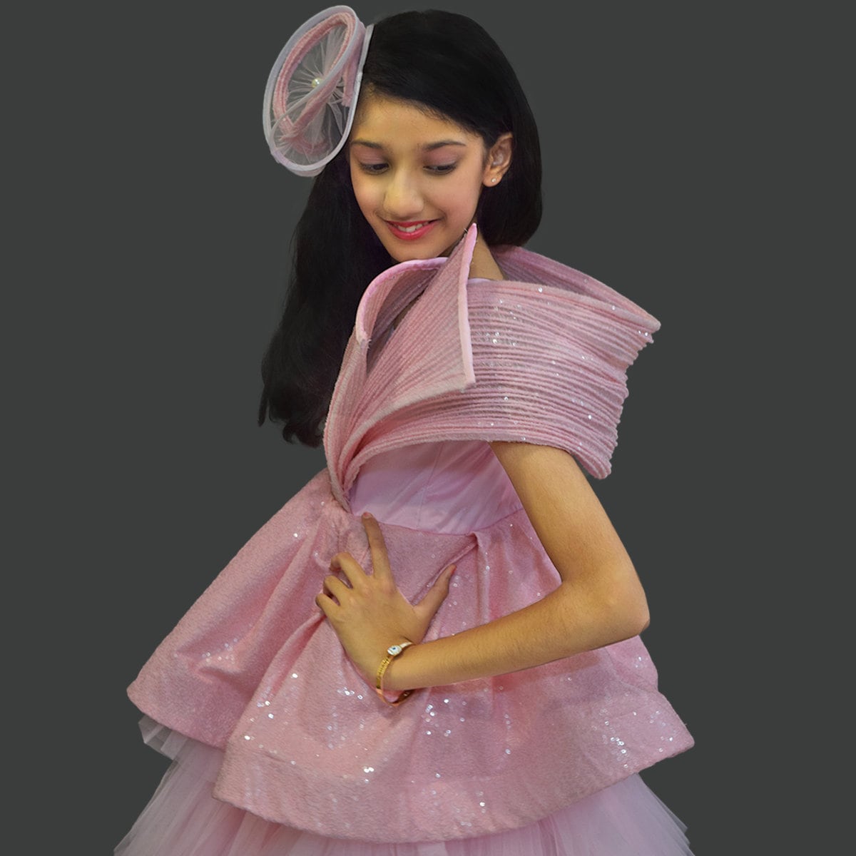 Pre Teen Birthday Dress for Girls, Prom and Flower Girl Gown for Special Occasions