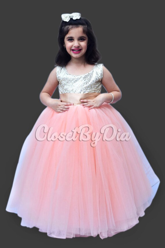 little girl sequin party dress