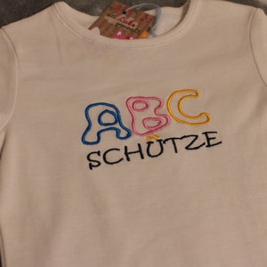 T-Shirt ABC-Schütze Größe 128 Bild 2