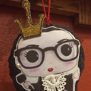 Ruth Bader Ginsberg Ornament