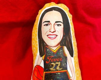 Caitlin Clark ornament Fever basketball mini