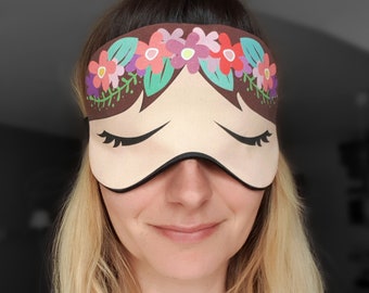 Sleep mask for her travel eye mask Christmas gift idea surprise for friend dreaming mask