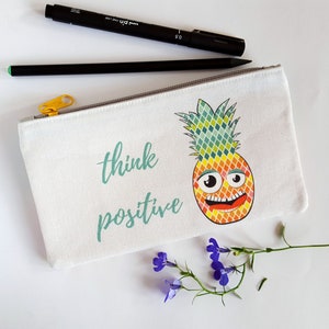 Geldbörse mit Ananas-Beutel auf Pass Geldbörse Reißverschluss Geschenk zum Muttertag