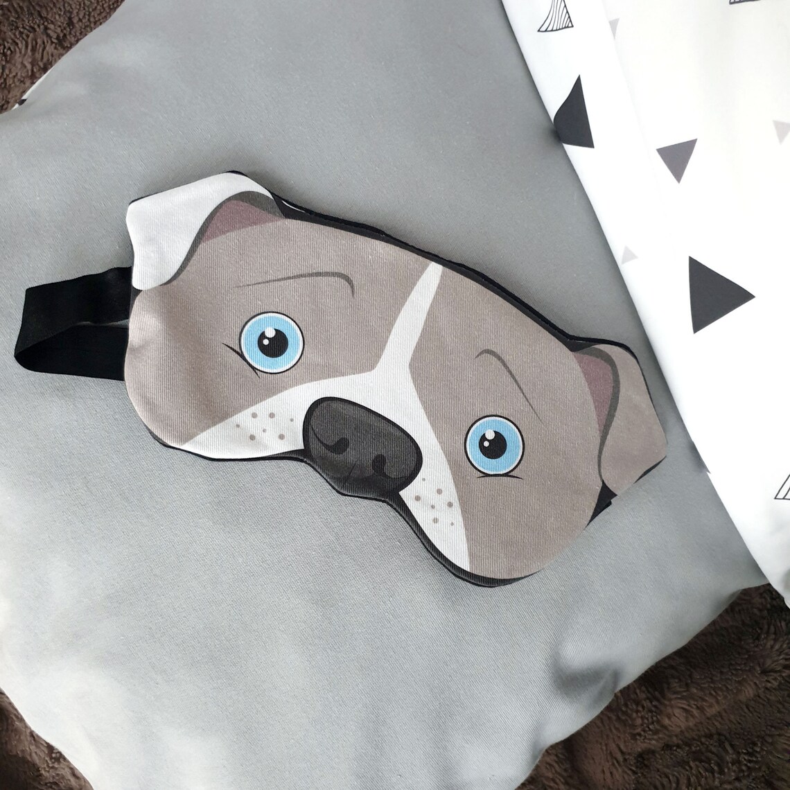 Dog Sleep Mask for Her for Him Travel Eye Mask Christmas Gift Etsy