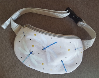 Dragonfly bum bag for kids fanny pack to kindergarten unique hip bag belt bag to school hip pocket for children