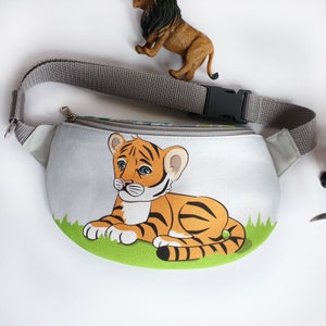 Baby Tiger Niere, Geburtstagsgeschenk, Kinder Taille Tasche, Taille Beutel, Weihnachtsgeschenk