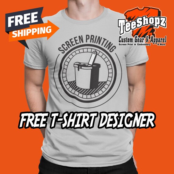 Custom Screen Printed Personalized Your Logo T-shirts Event Business Group  Bulk Deal - Etsy