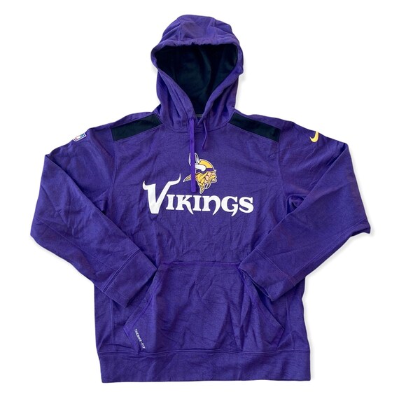 Minnesota VIKINGS Hoodie Vikings Hoodie Pullover NFL NIKE - Etsy