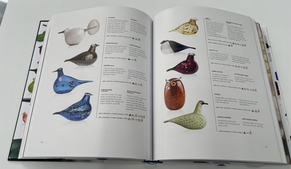 Toikka's Glass Birds Hardcover Book. 400 Colour Pages. Self