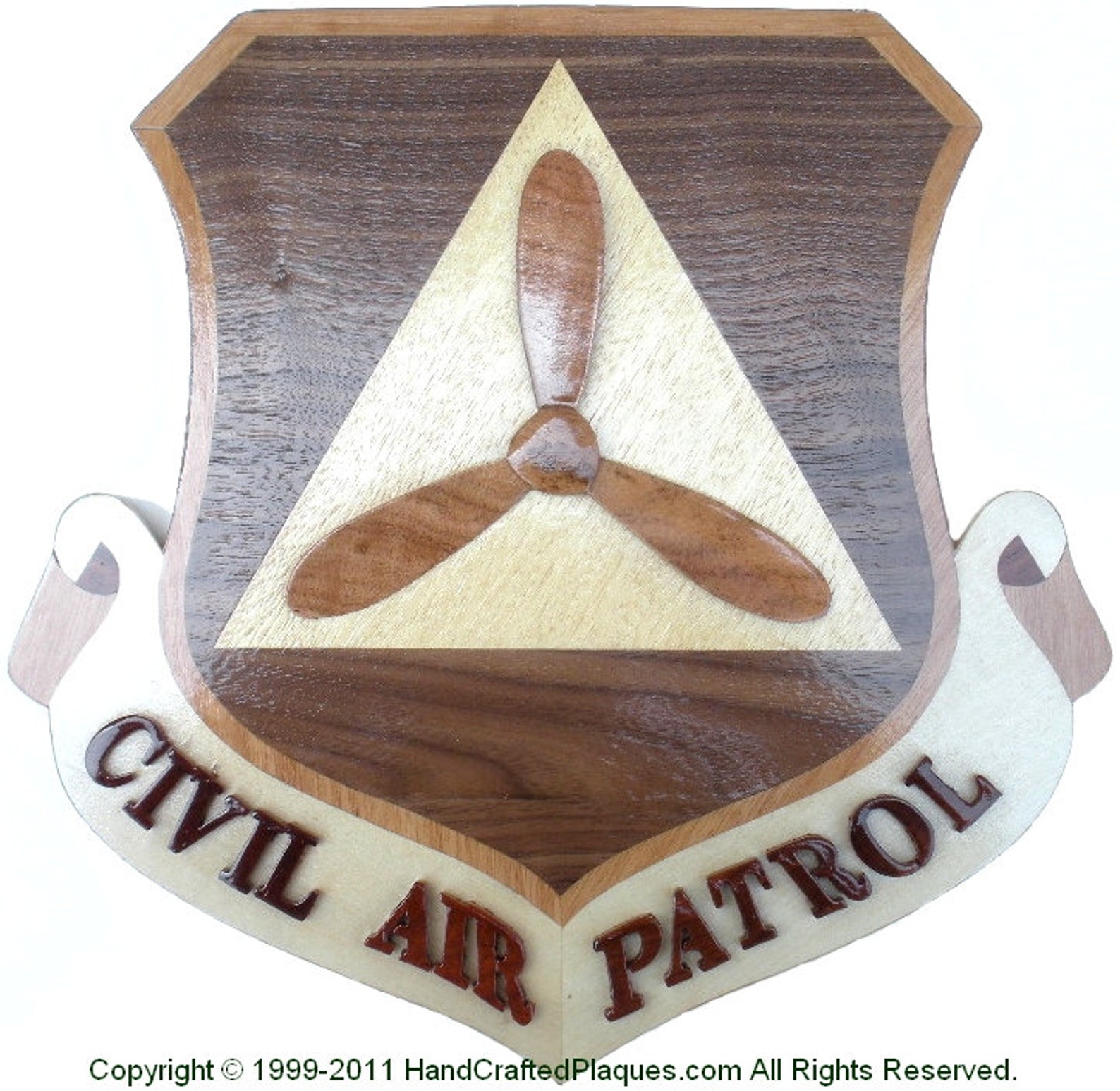 CIVIL AIR PATROL Shield Emblem Wood Art Plaque - Etsy
