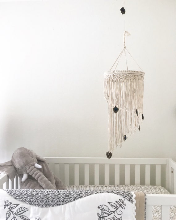 macrame for baby nursery