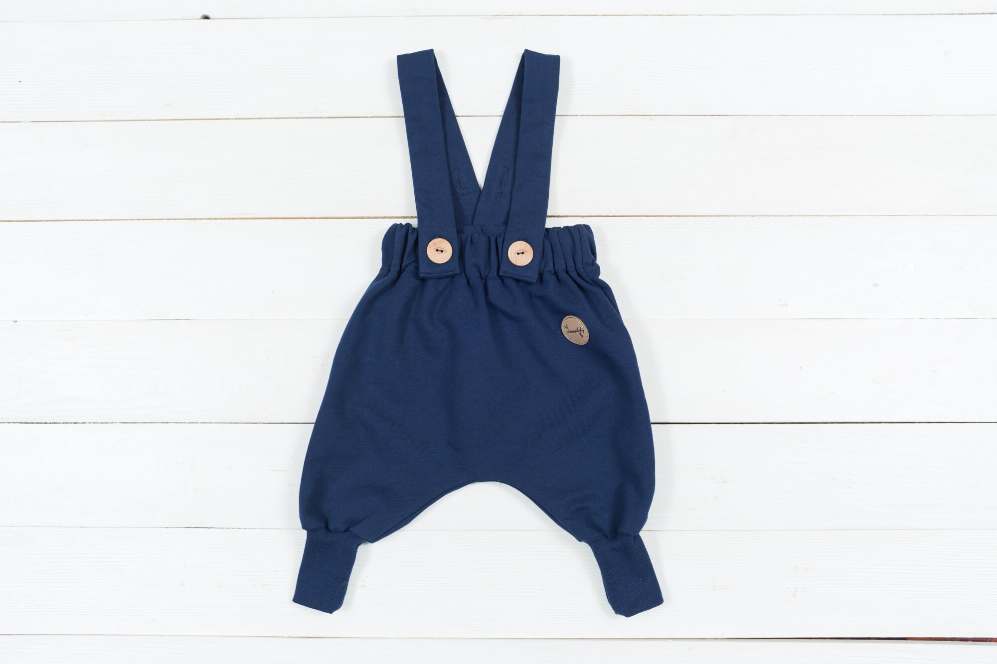 Baby & Toddler Navy Suspender PantsSizes 04 years Kid's Etsy