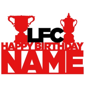 Cartão personalizado LFC Two Trophy