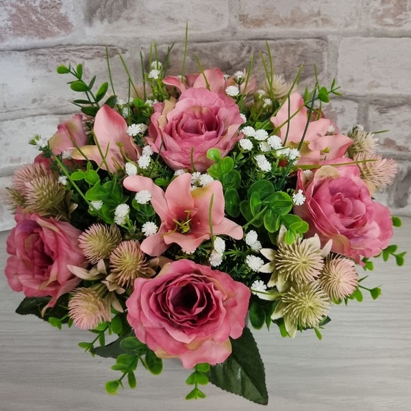 Artificial Flowers for Grave Etsy UK