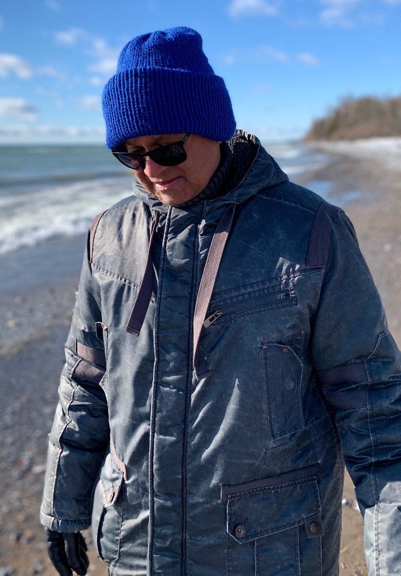 Canuck Toque Royal Blue keephimwarm winterishere | Etsy