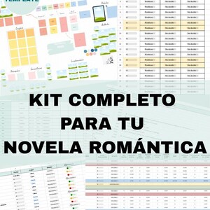 Complete kit for romance writers. Organize, plan, and polish your novel with Canva. Easy, simple, and packed with resources.