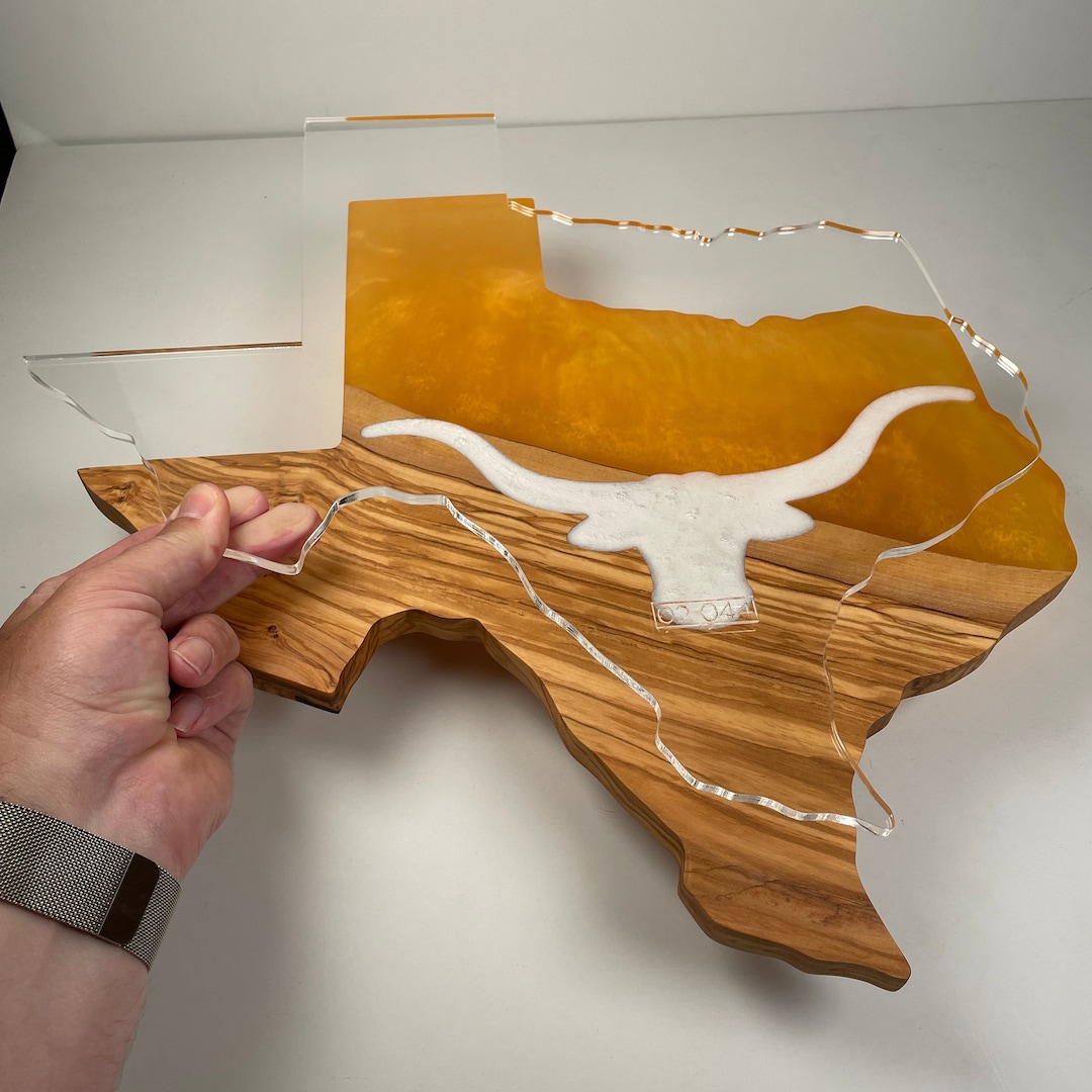 Jumbo State of Texas Serving Board Acrylic Router Template - Etsy