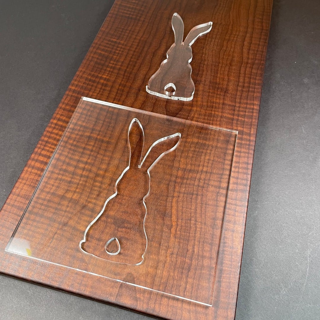 Bunny Acrylic Router Template - Etsy