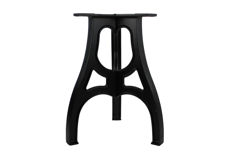28 Pedestal Base Cast Aluminum Cast Iron Dining Table Base Cast Aluminum Like Cast Iron Machine Base Durable Powder Coat Finish Made In Usa