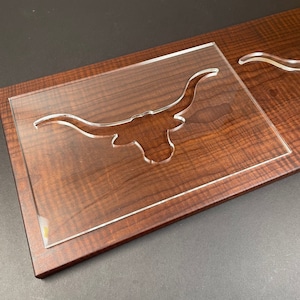 Longhorn Acrylic Router Template