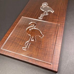 Flamingo Acrylic Router Template