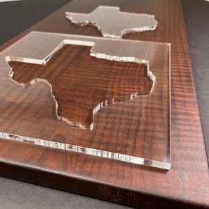 State of Texas Acrylic Router Template - Etsy