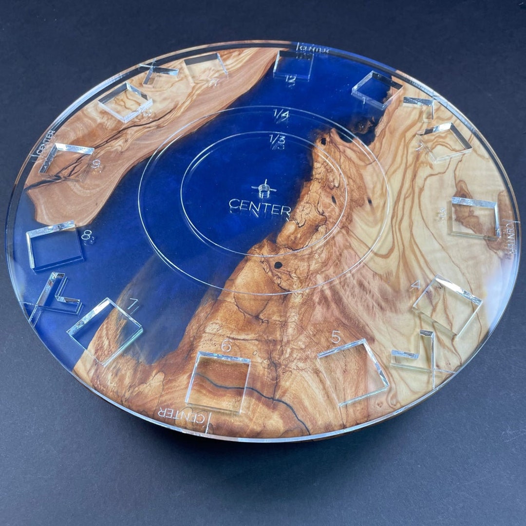 12 Round Layout Acrylic Router Template Etsy