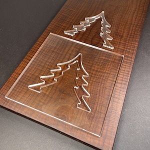 Tree Acrylic Router Template