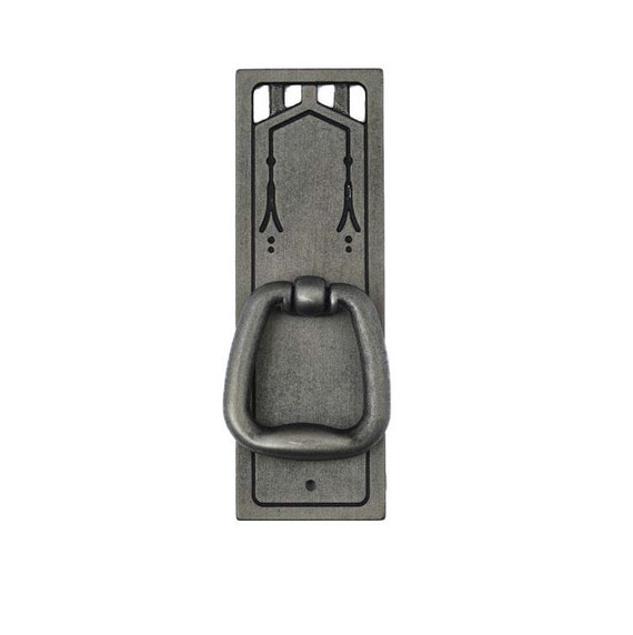 Modern Elegant Art Vertical Door Pulls Drawer Or Door Pull Cabinet Cupboard Or Desk Pull Pewter Finish D561 Ap