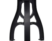 18 quot Pedestal base Cast aluminum Cast Iron table base Cast Aluminum Like Cast Iron Machine base durable powder coat finish Made In USA