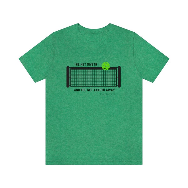Pickleball Shirt, Pickleball net, Funny Pickleball t-shirt, Unisex pickleball Jersey Short Sleeve Tee, Pickleball Gift