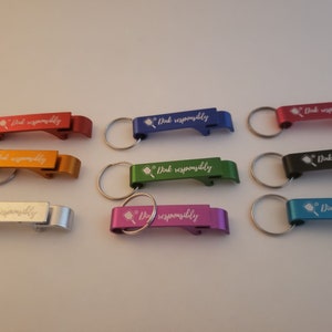 Pickleball bottle opener, Pickleball key chain, Mini Bag Tags Pulls, Dink responsibly pickleball key chain, pickleball gift stocking stuffer