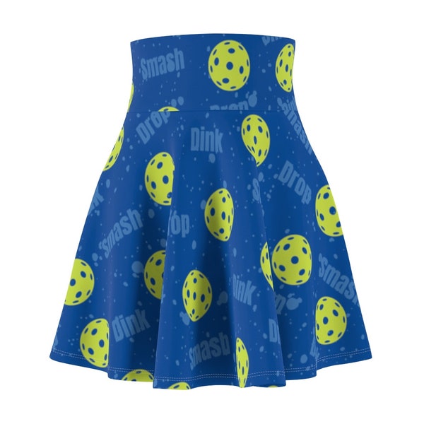 Dink Drop Smash Pickleball Skirt, Skater skirt, A line skirt, Green Pickleball skirt, tennis skirt, golf skirt