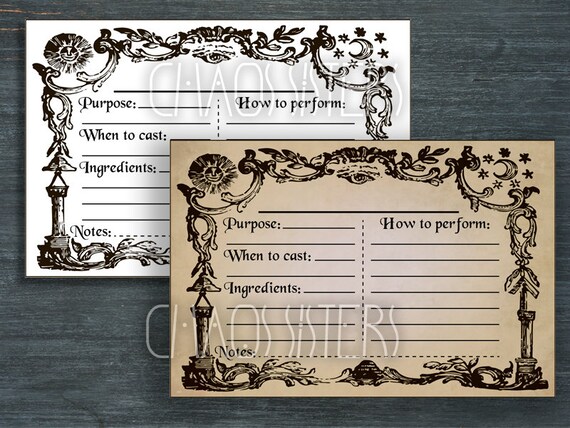 Spell Playing cards Printable 6 x 4 inches , Witchcraft, Wicca, Potion Labels, Magick, Apothecary, Electronic Collage Sheets, Spell Templates photograph relating to Printable Spell Templates titled Spell Playing cards Printable 6 x 4 inches , Witchcraft, Wicca, Potion Labels, Magick, Apothecary, Electronic Collage Sheets, Spell Templates