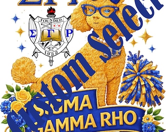 Sigma Gamma Rho Shirt Print